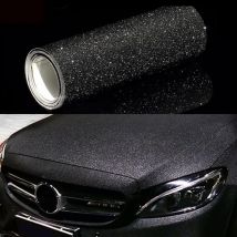 Lot de 2 Covering Vinyle de Voiture, Film Autocollant Adhésif 30 x 150cm de Protection pour Voiture, Moto, Vélo. Effet Diamant Flash - Csparkv