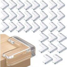 CSPARKV Lot de 32 protections de coin de table pour bébé