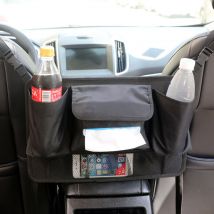 Csparkv - Organisateur et Rangement Voiture, Multipurpose Filet de Rangement Sac Rangement Siege pour Portefeuilles, Collations, Jouets pour enfants