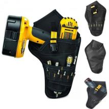 Csparkv - Sac Pochette Portable Outil électricien Ceinture d'impact visseuse Holster électrique Perceuse Porte Taille Sac à Outils