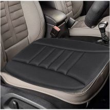 Csparkv - Schwarz – Autositzkissen, Autositzkissen-Sitzbezug, Memory-Schaum-Schutz, bequemer Stuhl, rutschfeste Matte, Autositzbezug, für Auto, Büro,