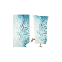 Serviette de Plage Microfibre 180x90 Anti Sable Drap de Bain Grande Taille Drap de Plage à Séchage Rapide pour Plage, Voyages, Piscine, Camping,