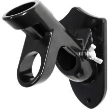 Csparkv - Support de mât de Drapeau Réglable Porte-Drapeau Base De Mât De Drapeau en Aluminium avec Deux Positions pour Poteaux De Drapeau d'un