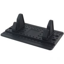 Csparkv - Support Téléphone Voiture Silicone avec Tapis Anti-dérapant Fixation sur Tableau de Bord Compatible avec gps/gsm Universel: iPhone
