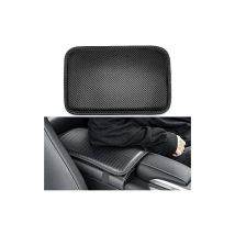 Csparkv - Universal Car Armrest Pad Leather Fiber Cover for Car Center Console Interior Protection Accessories for Most Cars SUVs and Trucks (Black)