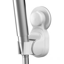 Csparkv - Ventouse Support de Douche Reglable Sans Percage, Support de Douchette Ventouse Orientable, Ventouse Support Mural Douchette Douche Salle