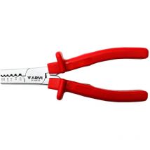 Arvi - Ct-0.25-2.5 Pince à Sertir Les Embouts De Câblage 0,25mm² à 2,5mm² - Longueur 142mm