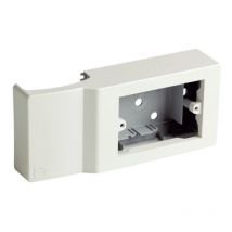 Caja 3 módulos Bocchiotti para canal tcn Blanco B03593