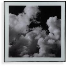 Cuadro cristal nubes 50X50