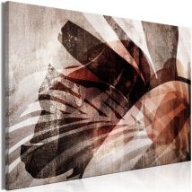 Cuadro decorativo en lienzo con impresión premium en 1 parte sobre marco de madera Patrón de naturaleza penetrante 60x40cm 110013890