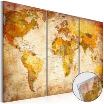 Décoshop26 - Cuadros en vidrio acrílico decoración de pared motivo de viajes antiguos 90x60 cm VAT110010