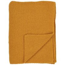 Plaid Santos, Algodón reciclado, Naranja, 130x170x0 cm