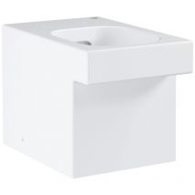 Cuvette wc sur pied à fond creux PureGuard blanc alpin Cube Ceramic