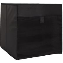 Cube de rangement 30x30x30 cm noir