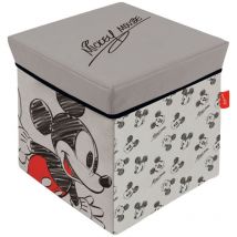 Cube de rangement avec Couvercle - Disney Mickey Mains Sur Ses Hanches - 30x30x30 cm