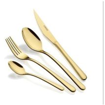 Cuberteria BRA 24 piezas Pisa Gold M191924
