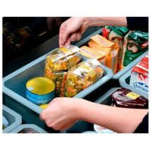 Cubeta Almacenamiento Cajón Ones Dora 300X220X140 Gris