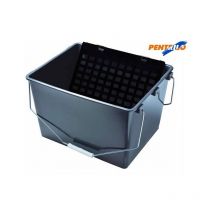 Cubeta plastico 16 lt + rejilla plastico Pentrilo