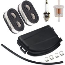 Coocheer - Cubierta de filtro de aire de repuesto para cortacésped Briggs 595658 594106 09P700, 093J02, 103M02, 104M02, 104M05