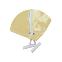 International Cover Pool - Cubierta de proteccion invierno para piscina de 5,5 x 10 m más 15 cm para anclaje en Beige