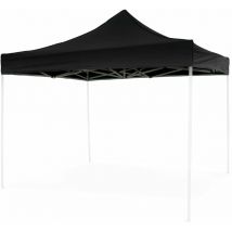 Telo tetto nero 3x3 impermeabile per ricambio gazebo richiudibile