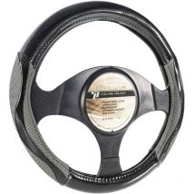 Cubierta de volante aspecto carbono