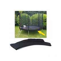 Cubierta protectora de borde de trampolín - 366 cm de diámetro - negro