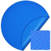 Cubierta solar piscina isotérmica Azul Redonda ø 5m Lona térmica protectora Cobertor piscina