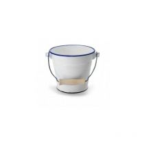 Cubo 11 cm blanco