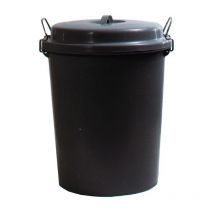 Cubo basura industrial gris - 80 l