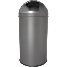Helit - Recipiente para residuos con trampilla acero de cierre
