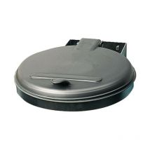 Cubo de basura A400xP510mm 120l tapa plata (KS) VAR
