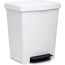 Tatay Cubo basura pedal Cubik Blanco 23 Lt