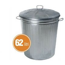 Papelera zinc lt. 62