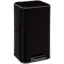 Five - Cubo de basura Safir negro 30 l