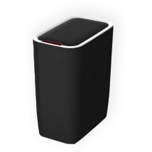 Poubelle de Recyclage Catter House Cosmos 8L 25x15,5x30 cm Noir avec Capteur de Mouvement et Ouverture Automatique