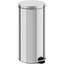 Cubo de pedal - 30 l - Acero inoxidable