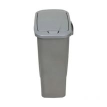 Mondex - Papelera Ecobin 25 Lt. Cm 22 x 36 x 51 - Antracita Mazzei