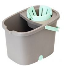 Cubo escurridor autom c/rueda 16 l - 40X28X31