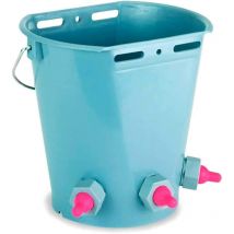 Cubo Kerbl tetón 8L para corderos (3 salidas)
