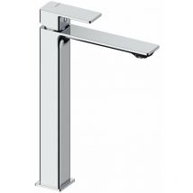 Sanycces - Robinet mitigeur lavabo réhaussé cubo Chromé brillant