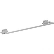 Porta salviette serie cubo a muro 60 cm - fissaggio ad incollo o con viti