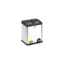 Iris - cubo reciclaje 2 compartimientos 30 l - 2398-I