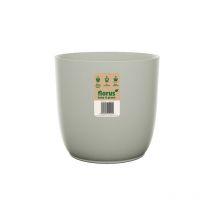 Cubremaceta int. flow flowerpot gris - 18 cm