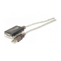 Exertis Connect - cuc 149213 cable usb usb 2.0 usb a Gris, Transparente