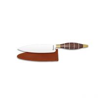 Martinez Albainox - Cuchillo + Funda Cuero. Madera.hoja: 15