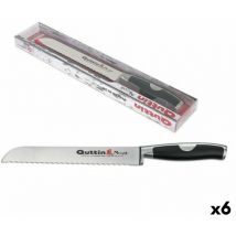 Quttin - Cuchillo para pan moare (22 cm) 6 unidades 3 mm