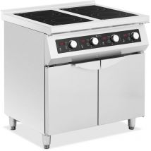Cucina a induzione 17000 w 4 superfici di cottura 60 - 240 °c Spazio di