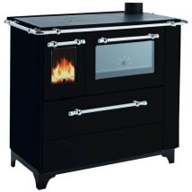 Palazzetti Cucina Royal A Legna New Betty 4.5 Vetro Canna Di Fucile