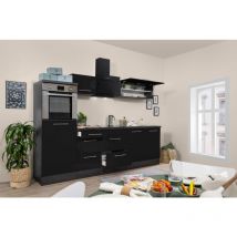 Cucina blocco cucina blocco cucina rovere nero Amanda 270 cm Respecta Premium